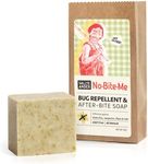 SALLYEANDER No-Bite-Me Soap - Bug & Insect Repellent Soap - 1 Bar - Safe for Kids and Infants - Repels Mosquitoes, Black Flies, Fleas, and Ticks