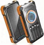 Solar Power Bank,49800mAh Wireless 