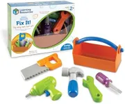 Learning Resources New Sprouts Fix It!, Fine Motor, Pretend Play Toy Tool Set, 6 Piece, Ages 2+