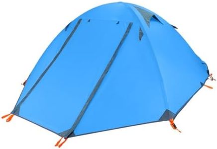 TRIWONDER 2 Person 4 Season Tent for Backpacking Camping Outdoor Waterproof Lightweight Hiking Tent (Blue)