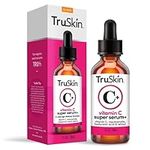TruSkin Vitamin C-Plus Super Serum – Anti Aging Anti-Wrinkle Facial Serum with Niacinamide, Retinol, Hyaluronic Acid, and Salicylic Acid, 1 fl oz