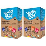 Yogabar Multigrain-Energy Snack Bars - Pack of 20, Healthy Diet with Fruits, Nuts, Oats and Millets, Gluten Free and High Protein Crunchy Granola Bars, Packed with Chia and Sunflower Seeds, 690Grams