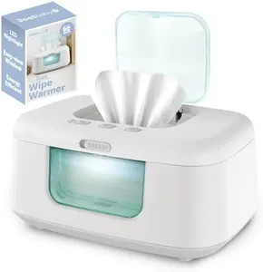 TinyBums Baby Wipe Warmer & Dispenser with LED Changing Light & On/Off Switch - Jool Baby