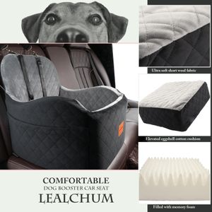 Lealchum Dog Car Booster Seat, Medium – Pet Travel Safety Carrier