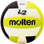 Molten Molten Premium Competition NFHS Approved L2 Volleyball, Black/Lime