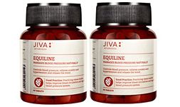 Jiva Equiline Tablets 500mg | 100% Ayurvedic Formula By Doctors | Controls Hypertension & Anxiety | Helps With High Blood Pressure & Related Symptoms- 60 Tablets (Pack of 2)