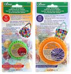 Bundle of Two (2) Quick Yo-Yo Makers: Small (makes 3.2cm yo-yos) and Large (makes 4.4cm yo-yos)