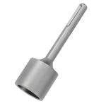 SDS Max Shank T Post Driver for Driving T Posts with Rotary Hamer Drill,2 Inch Diameter Head, SDS Max Post Driver for Fence Post Pounder and Metal Fence Post Driver