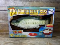 Big Mouth Billy Bass the Singing Sensation Sings "I Will Survive" and " Dont Worry Be Happy" with Motion by OOTB