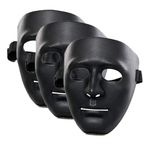 Haven's treasure Comic Stoneman v for Vendetta FACE MASK Anonymous Edition Cosplay Theme (Black) (15)