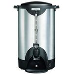 Coffee Urn 100 Cup Stainless Steel Hamilton Beach Commercial