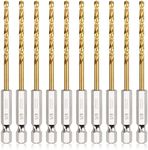 COMOWARE Titanium Twist Drill Bit S