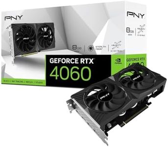 PNY nVidia Geforce RTX 4060 8GB Verto Dual Fan DLSS 3 Graphics Cards