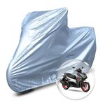 Neodrift 'SilverMax' Bike Cover for Yamaha Aerox 125 (All-Weather Motorcycle Protection, Water & UV Resistant, Dustproof, Windproof).