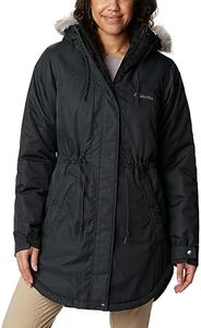 Columbia Suttle Mountain Mid Jacket Chaqueta, Mujer, Negro, M