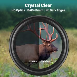 Kylietech 12x42 Binoculars – HD Compact Waterproof Bird Watching