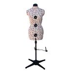 Sewing Online Adjustable Dressmakers Dummy, in a Florentine Paisley Fabric with Hem Marker, Dress Form Sizes 10 to 16 - Pin, Measure, Fit and Display your Clothes on this Tailors Dummy - 5913A