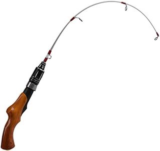 Ice Fishing Rod, 23" Ultralight Ice Spinning Rods Sensitive Ice Fishing Pole Winter Ice Fishing Gear for Walleye Perch Panfish Bluegill