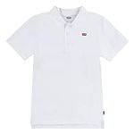 Levi's Boys' Polo Shirt, White, M