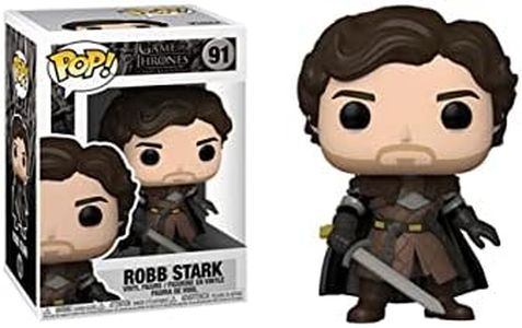 Funko Pop! TV: GOT - Robb Stark With Sword - Game Of Thrones - Juego de Tronos - Figura de Vinilo Coleccionable - Idea de Regalo- Mercancia Oficial - Juguetes para Niños y Adultos - TV Fans