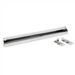 Rev-A-Shelf 28" Slim Tip-Out Sink Tray for Kitchen and Bathroom Base Cabinets, Large Pull Out Stainless Steel Storage Organizer, Silver, 6541-28-52