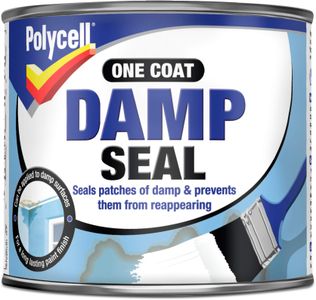 Polycell One Coat Damp Seal Paint, 500ml – Moisture Resistant