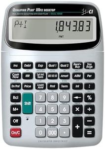 Calculated Industries 43430 Qualifier Plus IIIfx Desktop PRO Real Estate Mortgage Finance Calculator | Clearly-Labeled Keys | Buyer Pre-Qualifying | Payments, Amortizations, ARMs, Combos, FHA/VA, More