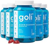Goli Ashwagandha & Vitamin D Gummy - 300 Count - Mixed Berry, KSM-66, Vegan, Plant Based, Non-GMO, Gluten-Free & Gelatin Free Relax. Restore. Unwind.