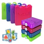 lunch box cool 8 packs，lunch box cold pack，cool lunch box with ice pack，baby cool bag lunch ice pack，baby lunch ice pack，Ice Packs for cool box，Perfect for Picnic, Camping, Beach & Outdoor Sports