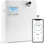 Zinyeme Scent Air Machine for Home, Smart Professional Waterless Aromatherapy Essential Oil Diffuser 300ml, HVAC Diffuser for Essential Oils for Large Room, Office, Spa, Business, White