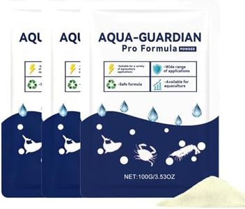 Aquatic Care Powder for Pond and Aquarium, 2026 New Aquatic Care Powder for Fish Shrimp & CrabEasy-Mix Pond and Aquarium Water Care Support, Maintenance Friendly Daily Water Care,100g (3)