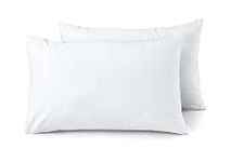 Sapphire Collection 300 Thread Count 100% Egyptian Cotton (Pair of Pillowcase, White)