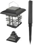 Lyyt Bright Solar LED Garden Lantern 8 Light UK