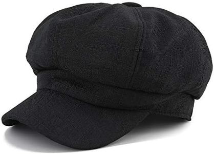 Gisdanchz Boina Mujer Boinas Gorras De Mujer Verano Sombrero De Vendedor De Periódicos Moda Casual Ajustable Deporte Vintage Gorras Visera Plana Baratas Boina Lana Newsboy Hat