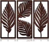 3 Pcs Boho Wooden Art Wall Decor Le