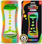 BUNMO Kids Stocking Stuffers - Liquid Motion Bubbler with Sensory Texture - Stocking Stuffers for Kids - Bubble Timer - Liquid Motion Sensory Toys for Calming & Sensory Exploration - Small Rainbow