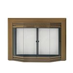 Pleasant Hearth Gavin Collection Fireplace Glass Door