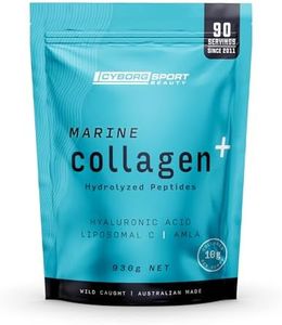MARINE COLLAGEN Plus Hyaluronic Acid Powder 930g - 90 Servings, Pure Australian Ocean Collagen, Wild Caught, Beauty, Hair, Skin, Nails, Joint Supplement with Hyaluronic Acid - Vitamin C - Amla Extract