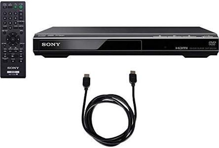 Sony DVPSR510H - DVD Player Bundle with Deco Gear 6ft High Speed HDMI Cable