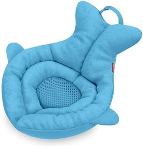 Skip Hop Baby Bath Tub: Moby Newborn Softspot Sink Bather, Blue