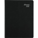Mead 2023 Contemporary Weekly/Monthly Planner, January - December, 10-7/8" H x 8-1/4" W, Bilingual, Black (7095FX0523)