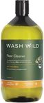 Wash Wild Floor Wash 1L, Natural Lemon Eucalyptus Scent, Concentrated & Non-toxic formula, Safe on all surfaces