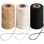 984 Ft Natural Jute Twine, 2mm Thin