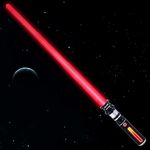 Light Saber for Kids, Expandable Light Swords with Glowing Handle and FX Sound Effect, LED Red Light Sabers Toy for Halloween Dress Up, Xmas Gifts, and Galaxy Battles