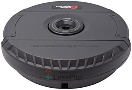 Cerwin Vega VS12SH 12 inch 600 watts Spare Tire Subwoofer Non Amplified Car Audio System Compact Powerful Bass Easy Installation