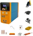 GLITTER 801B Battery Spot Welder 11.6 KW Capacitor Energy Storage Pulse Welding Machine, Mini Portable Spot Welding Equipment for 18650, 14500 Lithium Battery Pack Building