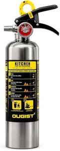Ougist Class K Fire Extinguisher for Kitchen, 1-A:K, 34 Fl Oz Wet Chemical