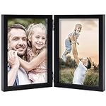 5x7 Double Picture Frames Hinged MD