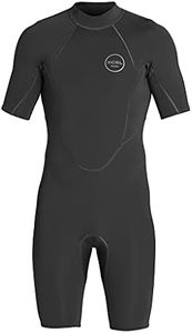 XCEL Men's Axis Short Sleeve Spring Wetsuit, Easy Back Zip Entry, High Performance Stretch, 2mm