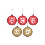 FOCO Offically Licenced England FC 5 pack crest bauble WH